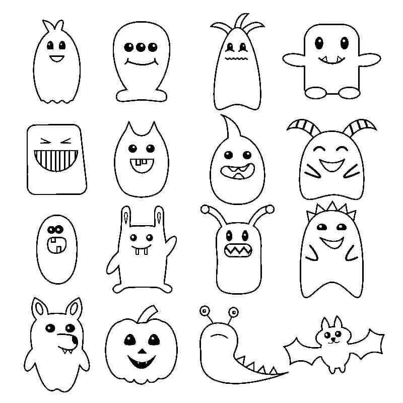 Halloween Ausmalbilder 288