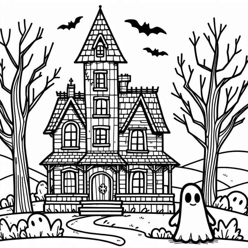 Halloween Ausmalbilder 369