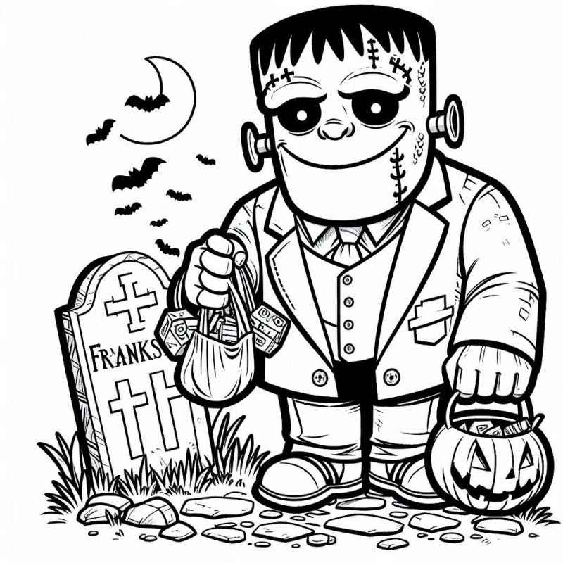 Halloween Ausmalbilder 407