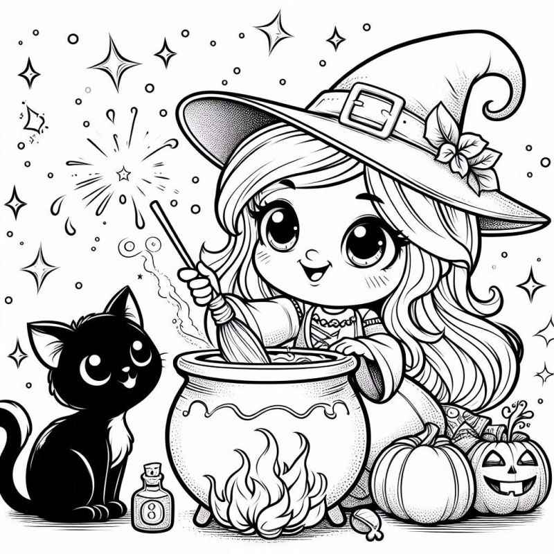 Halloween Ausmalbilder 409