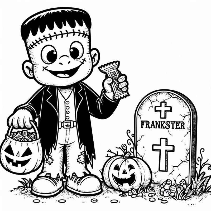 Halloween Ausmalbilder 494