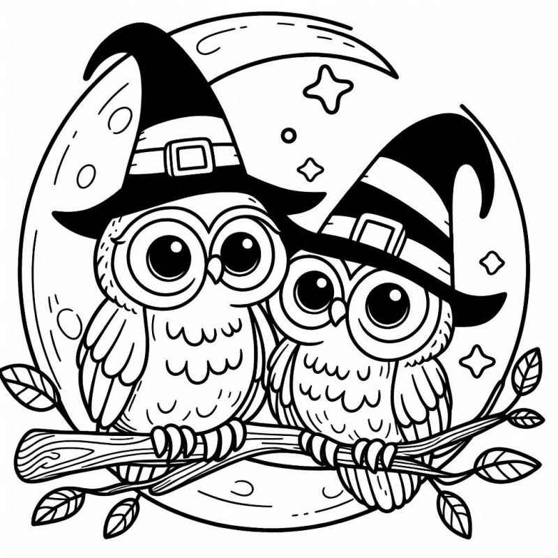 Halloween Ausmalbilder 522