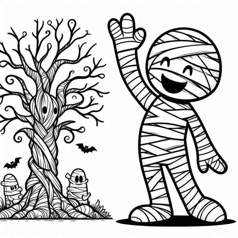 Halloween Ausmalbilder 641