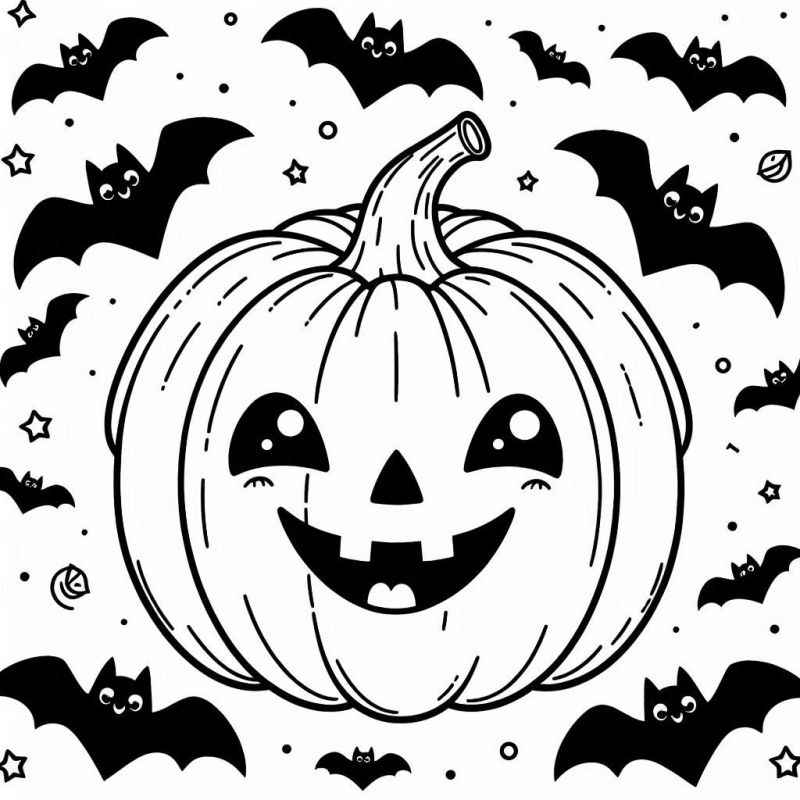 Halloween Ausmalbilder 693