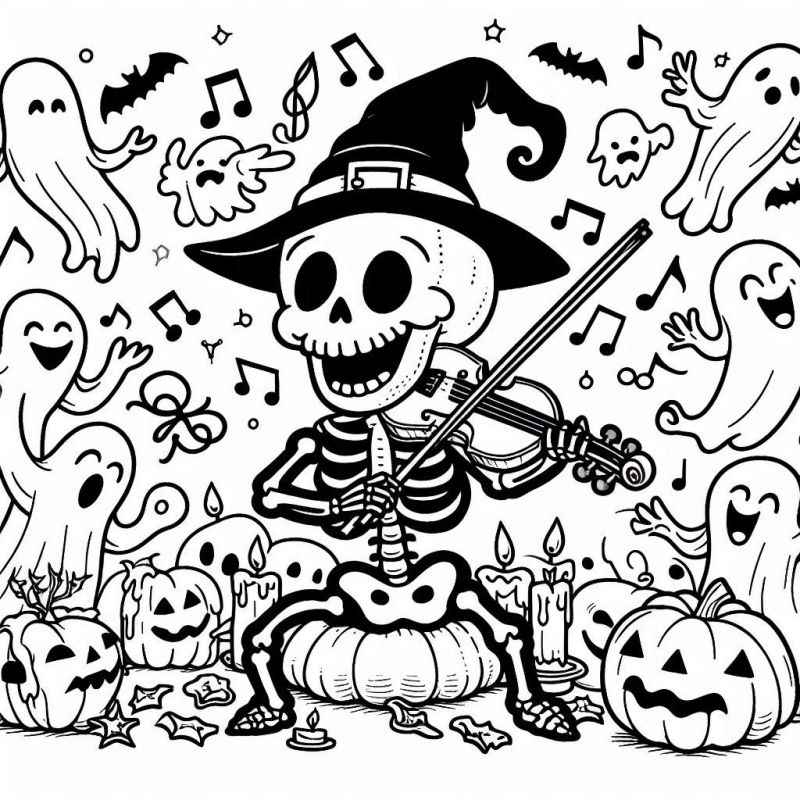 Halloween Ausmalbilder 930