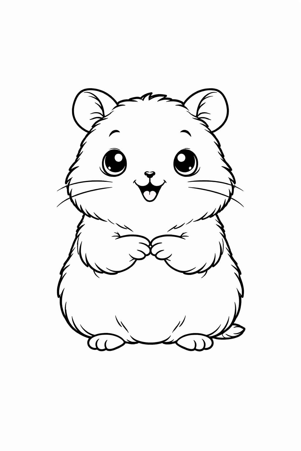Hamster Ausmalbilder 535