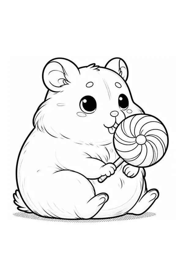 Hamster Ausmalbilder 907