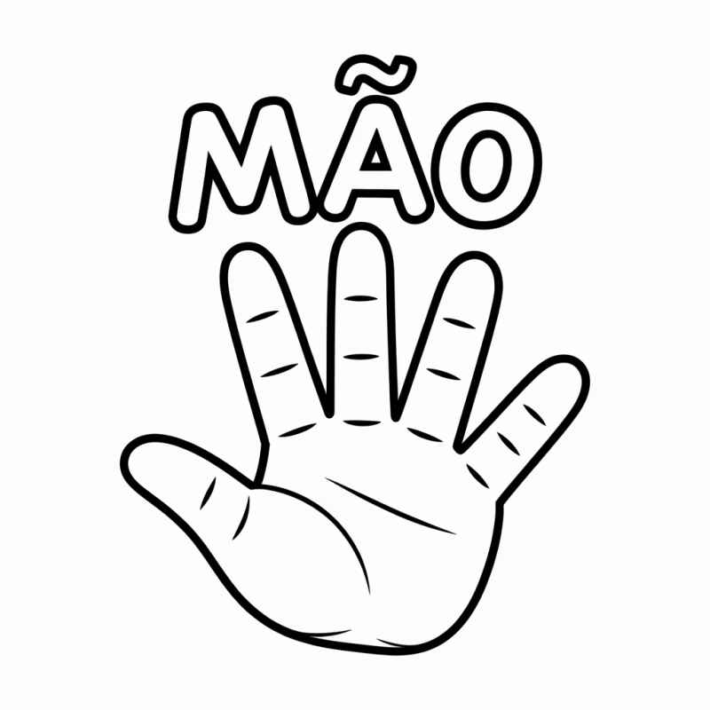 Hand Ausmalbilder 739