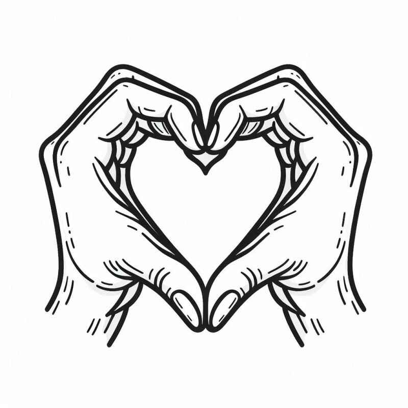 Hand Ausmalbilder 878