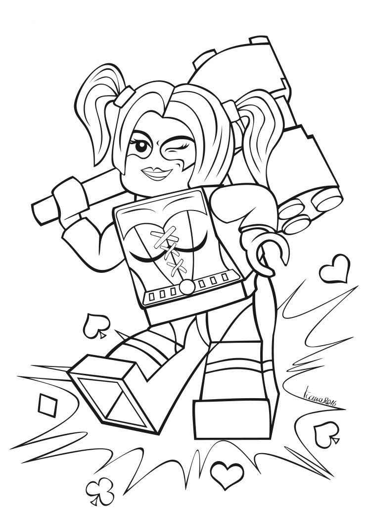 Harley Quinn Ausmalbilder 363