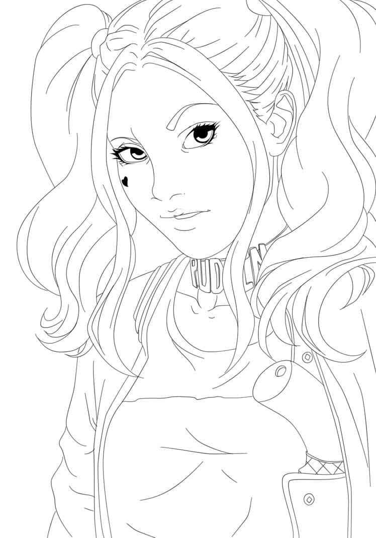 Harley Quinn Ausmalbilder 393