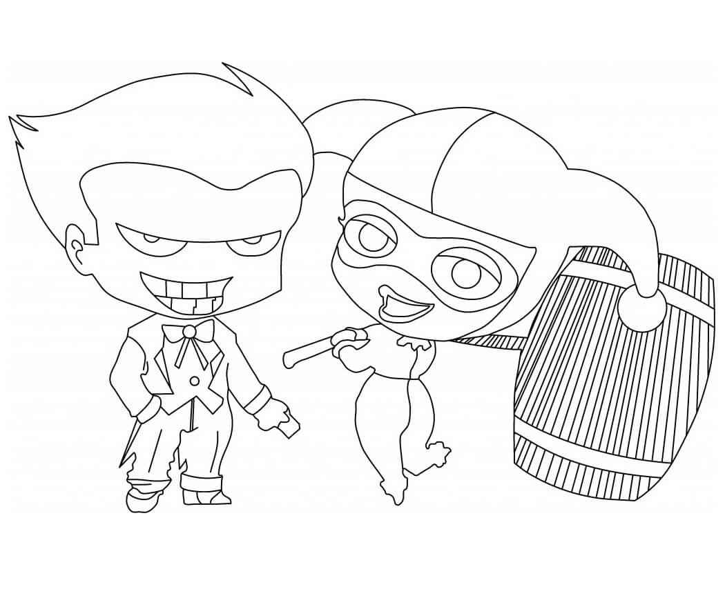 Harley Quinn Ausmalbilder 926