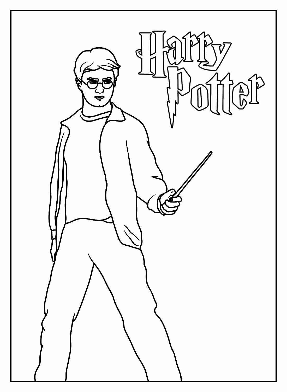 Harry Potter Ausmalbilder 025