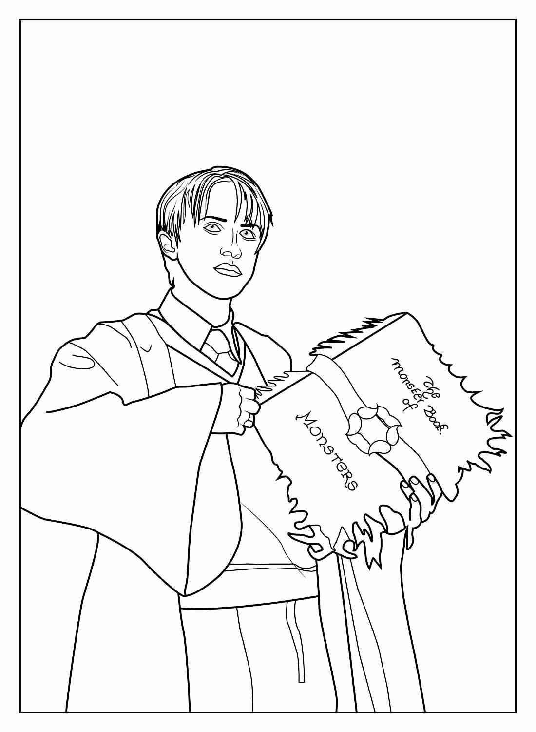 Harry Potter Ausmalbilder 123