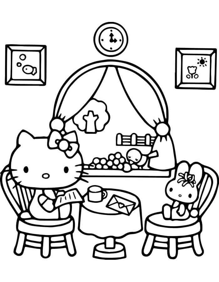 Hello Kitty Ausmalbilder 011
