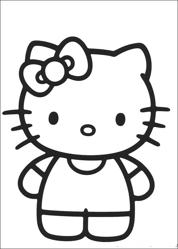 Hello Kitty Ausmalbilder 049