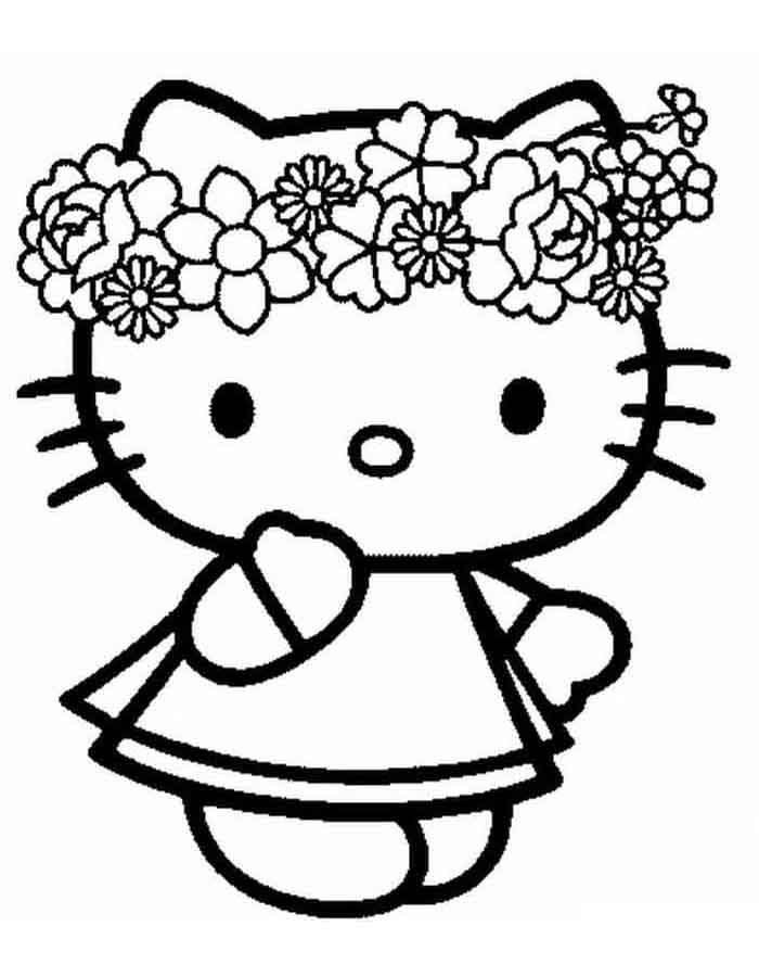 Hello Kitty Ausmalbilder 071