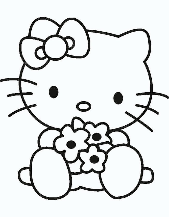 Hello Kitty Ausmalbilder 098
