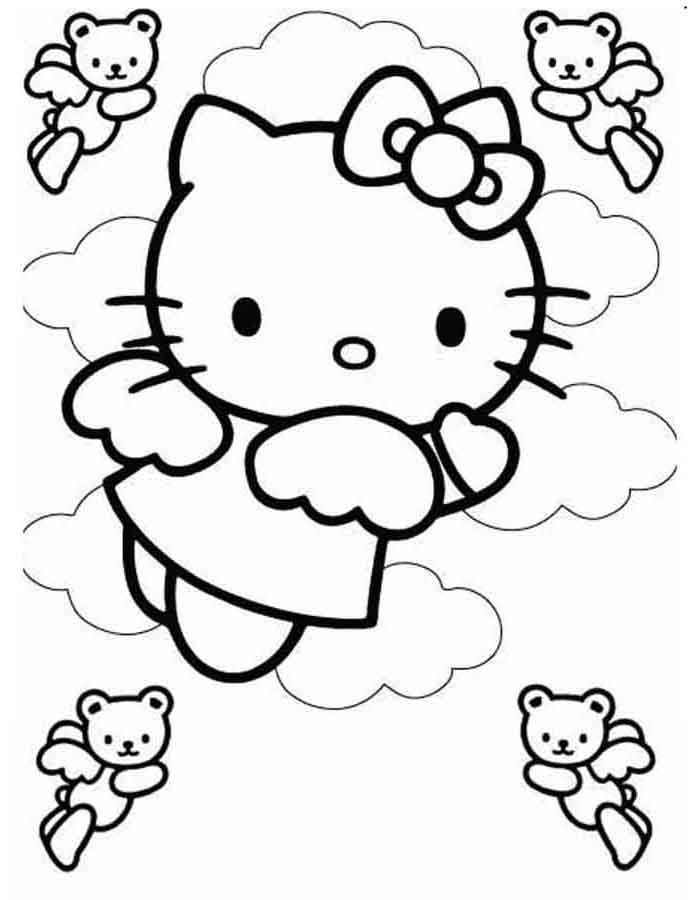 Hello Kitty Ausmalbilder 122