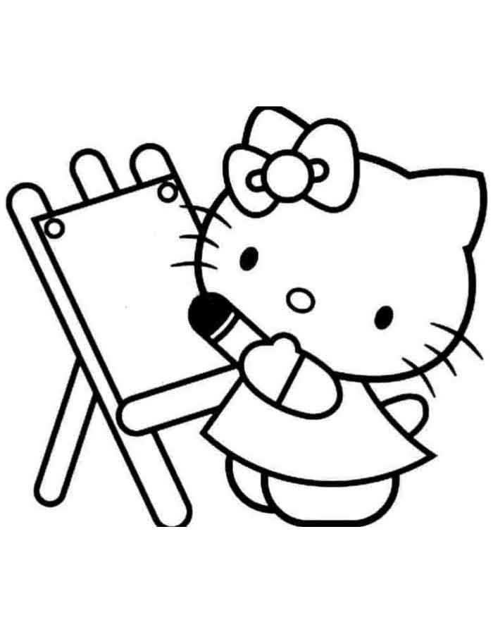 Hello Kitty Ausmalbilder 123