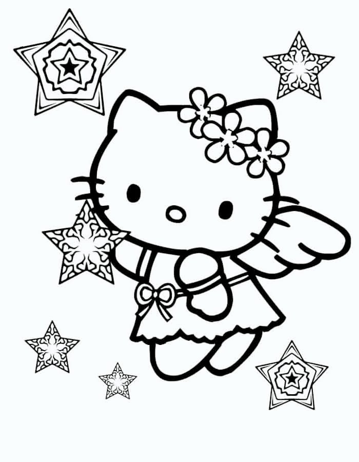 Hello Kitty Ausmalbilder 182