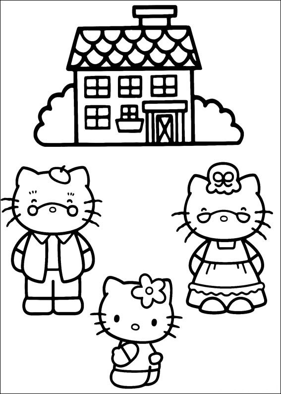 Hello Kitty Ausmalbilder 187