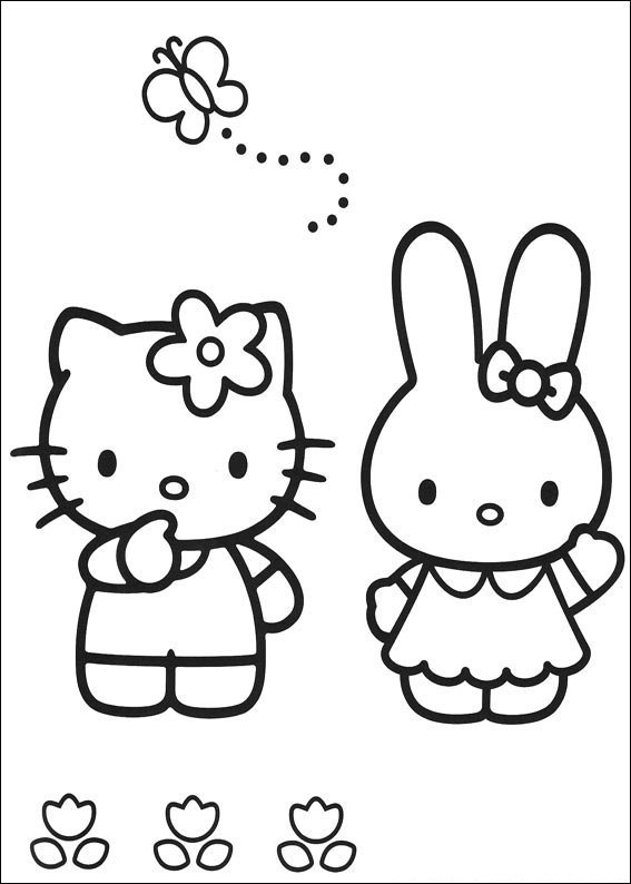 Hello Kitty Ausmalbilder 203