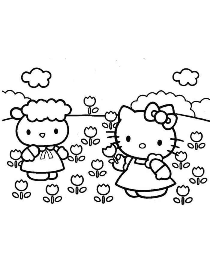 Hello Kitty Ausmalbilder 244