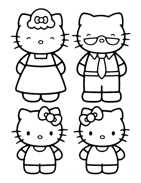 Hello Kitty Ausmalbilder 307
