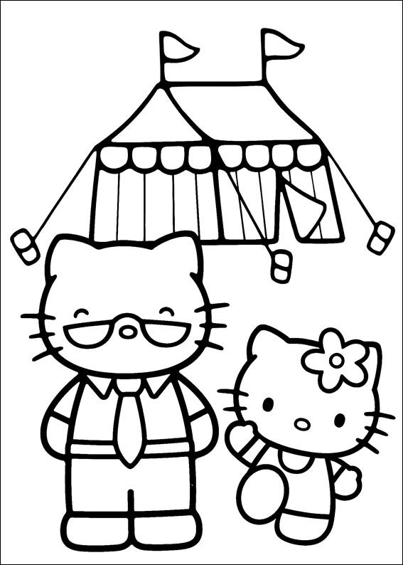 Hello Kitty Ausmalbilder 309