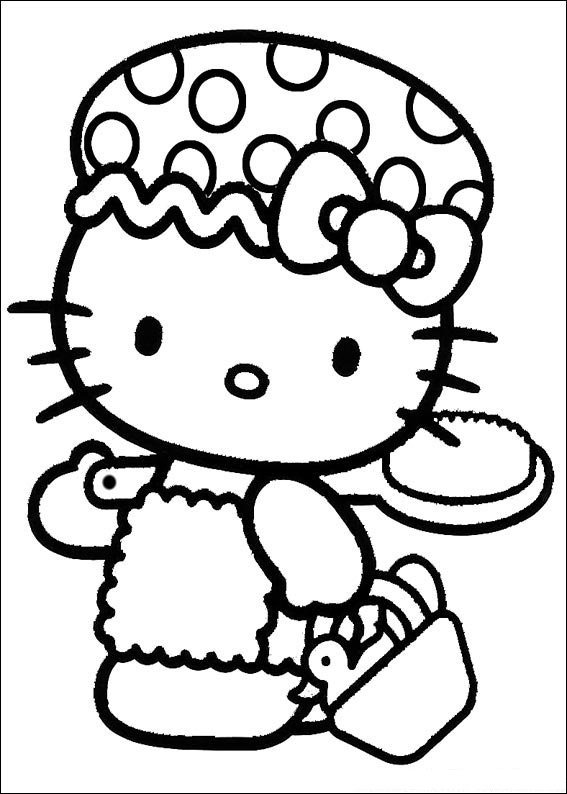 Hello Kitty Ausmalbilder 317