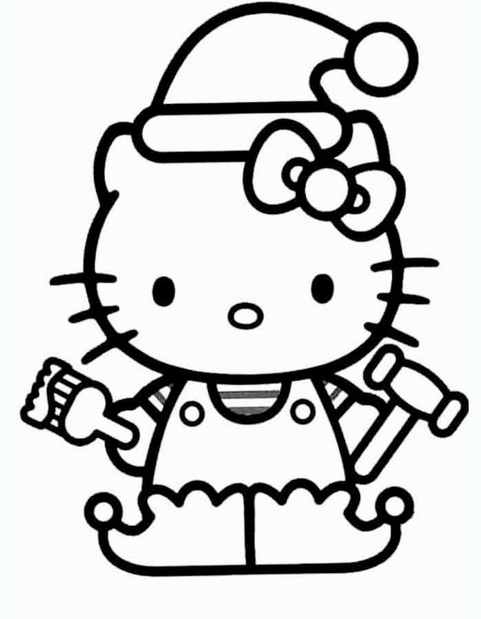 Hello Kitty Ausmalbilder 339