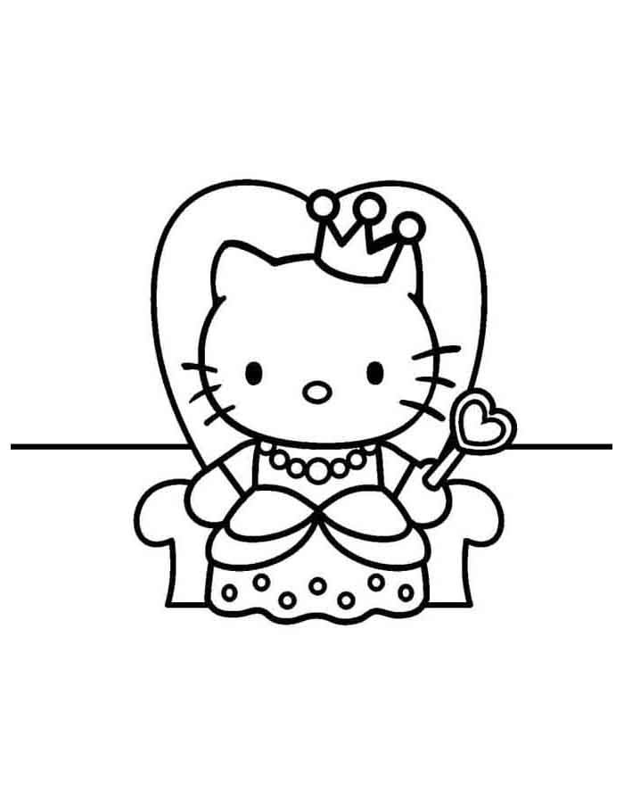 Hello Kitty Ausmalbilder 347