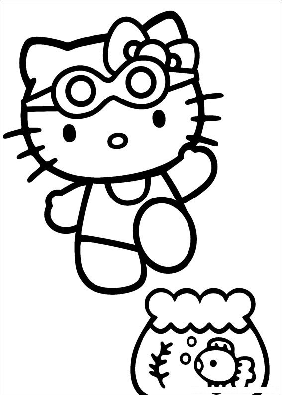 Hello Kitty Ausmalbilder 382