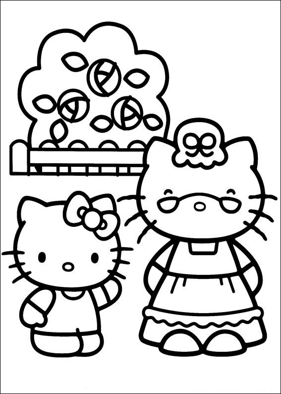 Hello Kitty Ausmalbilder 394