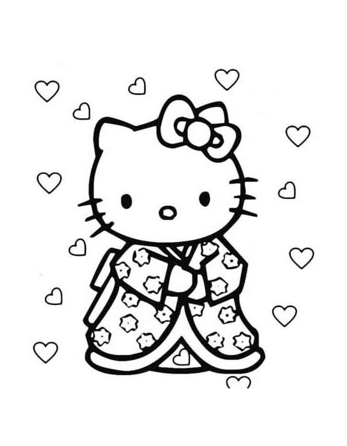 Hello Kitty Ausmalbilder 410
