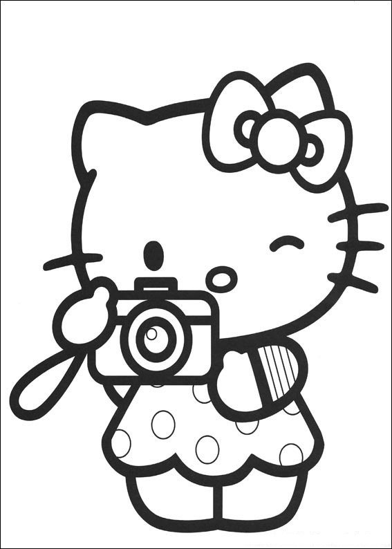 Hello Kitty Ausmalbilder 470