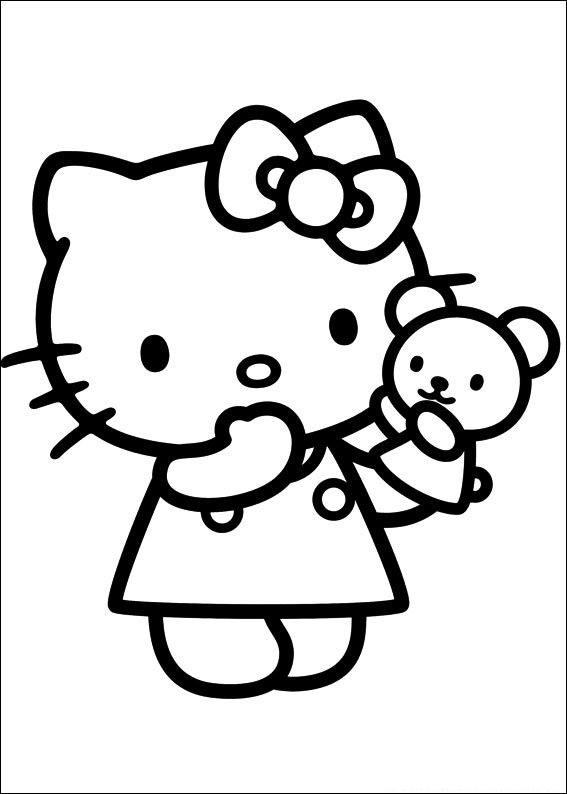 Hello Kitty Ausmalbilder 501
