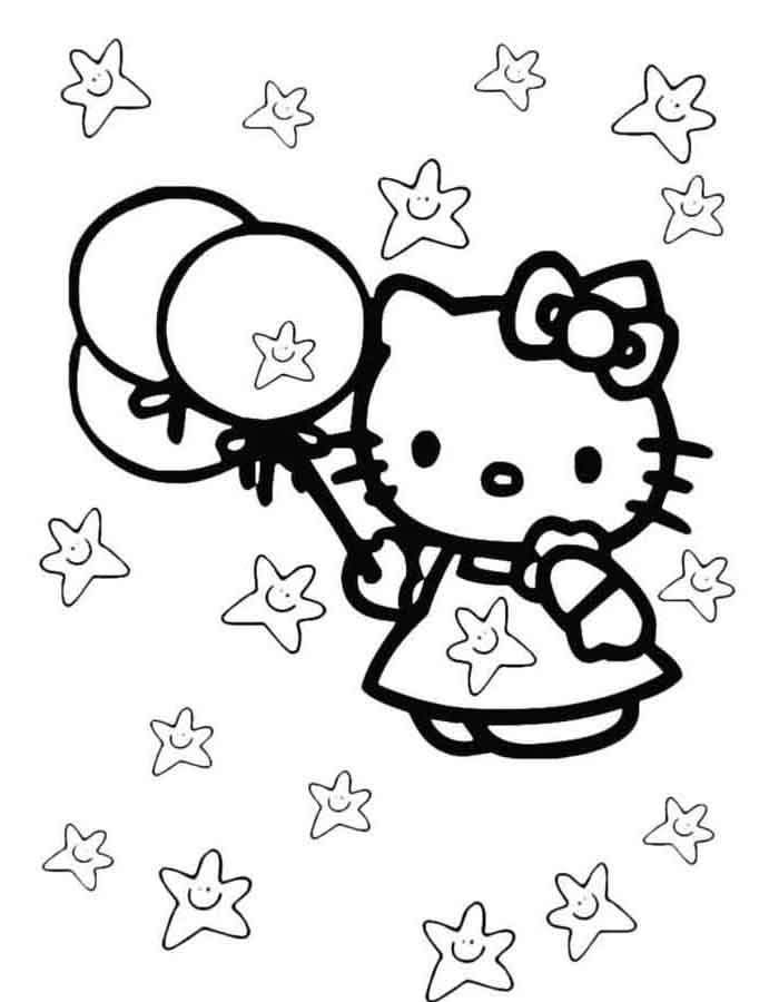 Hello Kitty Ausmalbilder 549