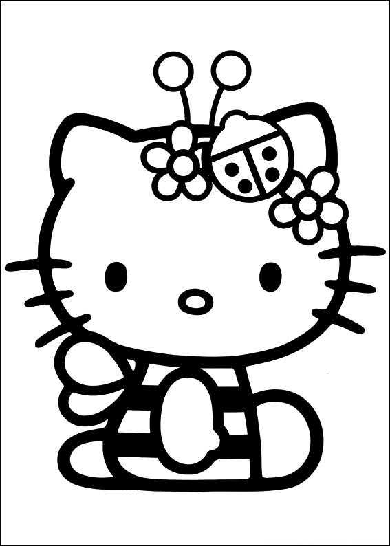Hello Kitty Ausmalbilder 597