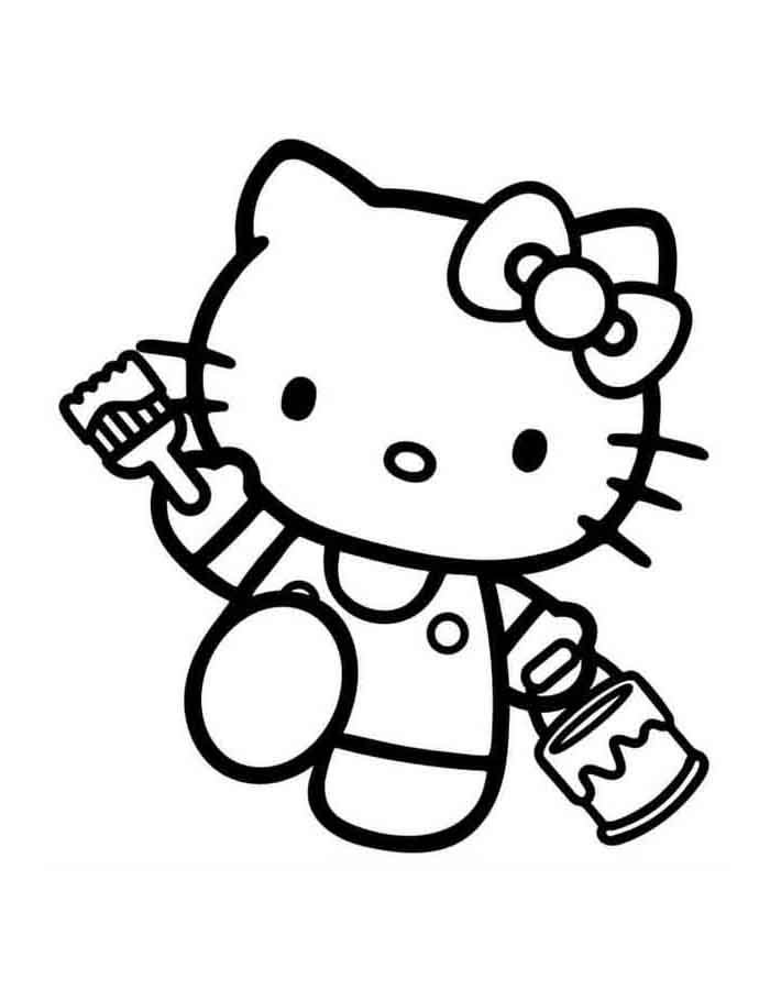 Hello Kitty Ausmalbilder 643