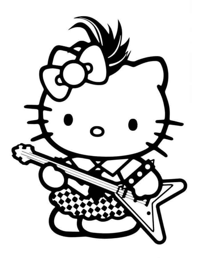 Hello Kitty Ausmalbilder 655