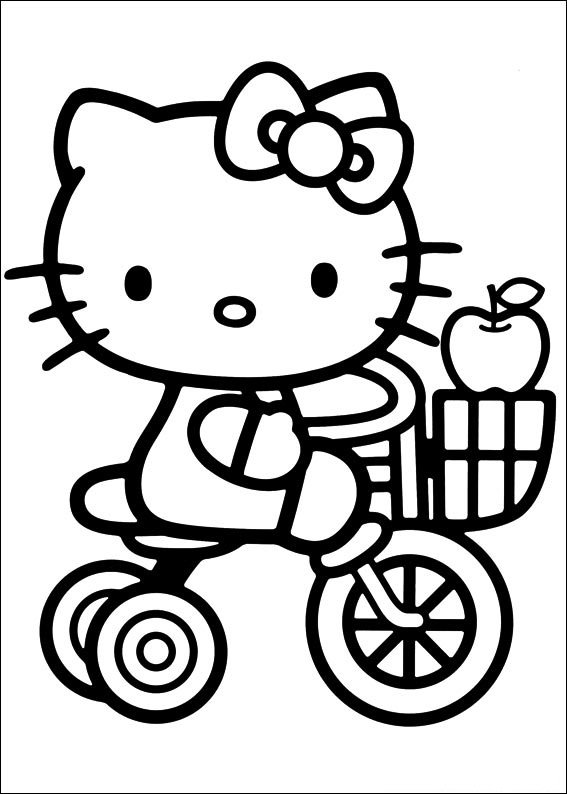 Hello Kitty Ausmalbilder 662
