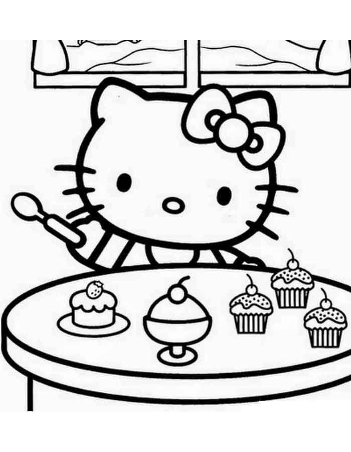 Hello Kitty Ausmalbilder 669