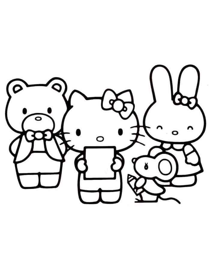Hello Kitty Ausmalbilder 946
