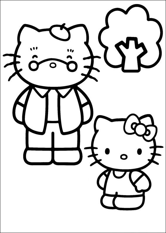 Hello Kitty Ausmalbilder 954