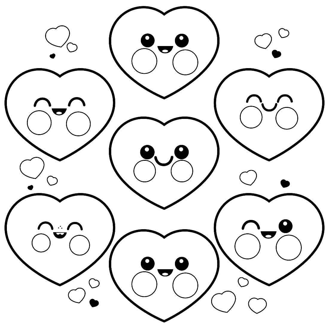 Herz Ausmalbilder 002
