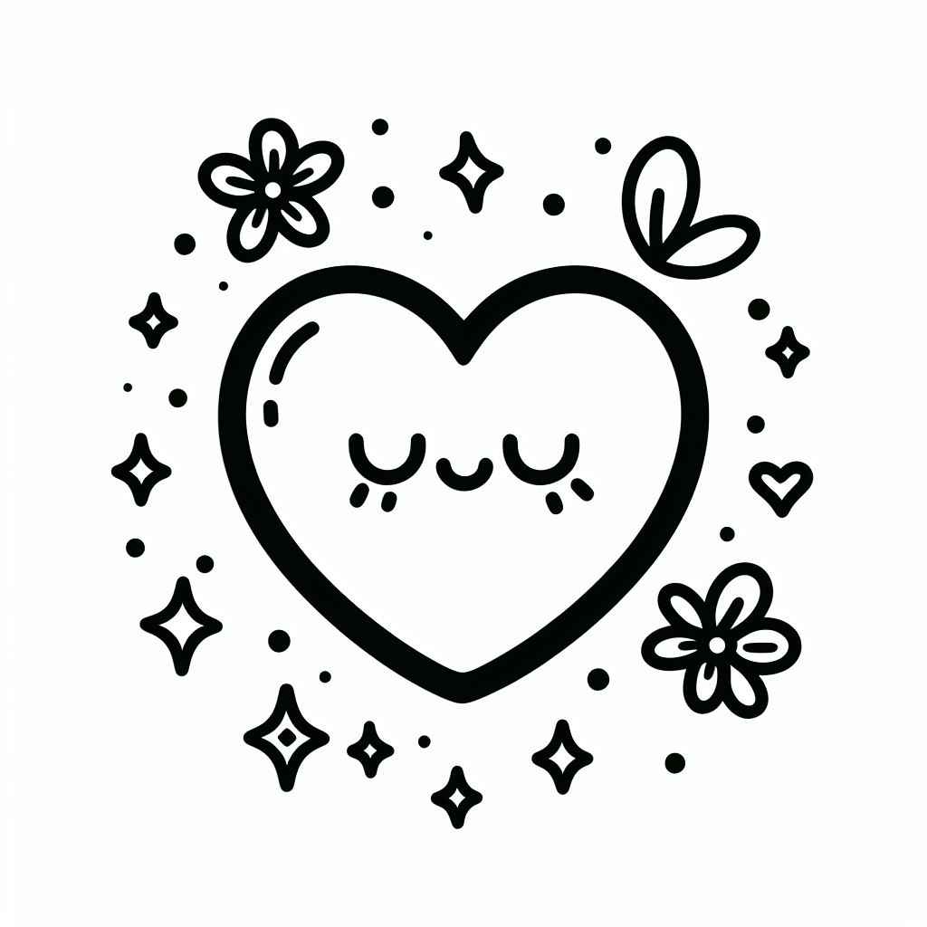 Herz Ausmalbilder 080