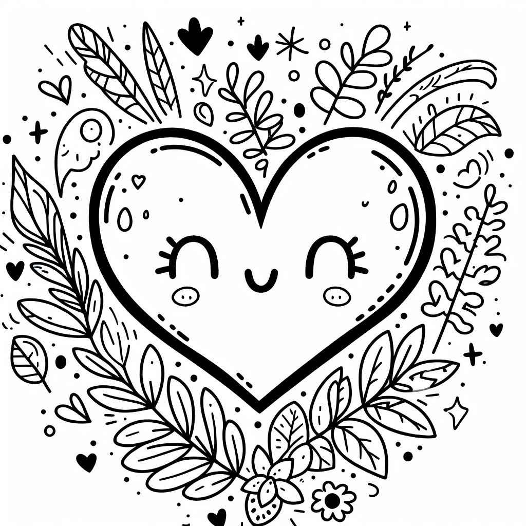 Herz Ausmalbilder 232