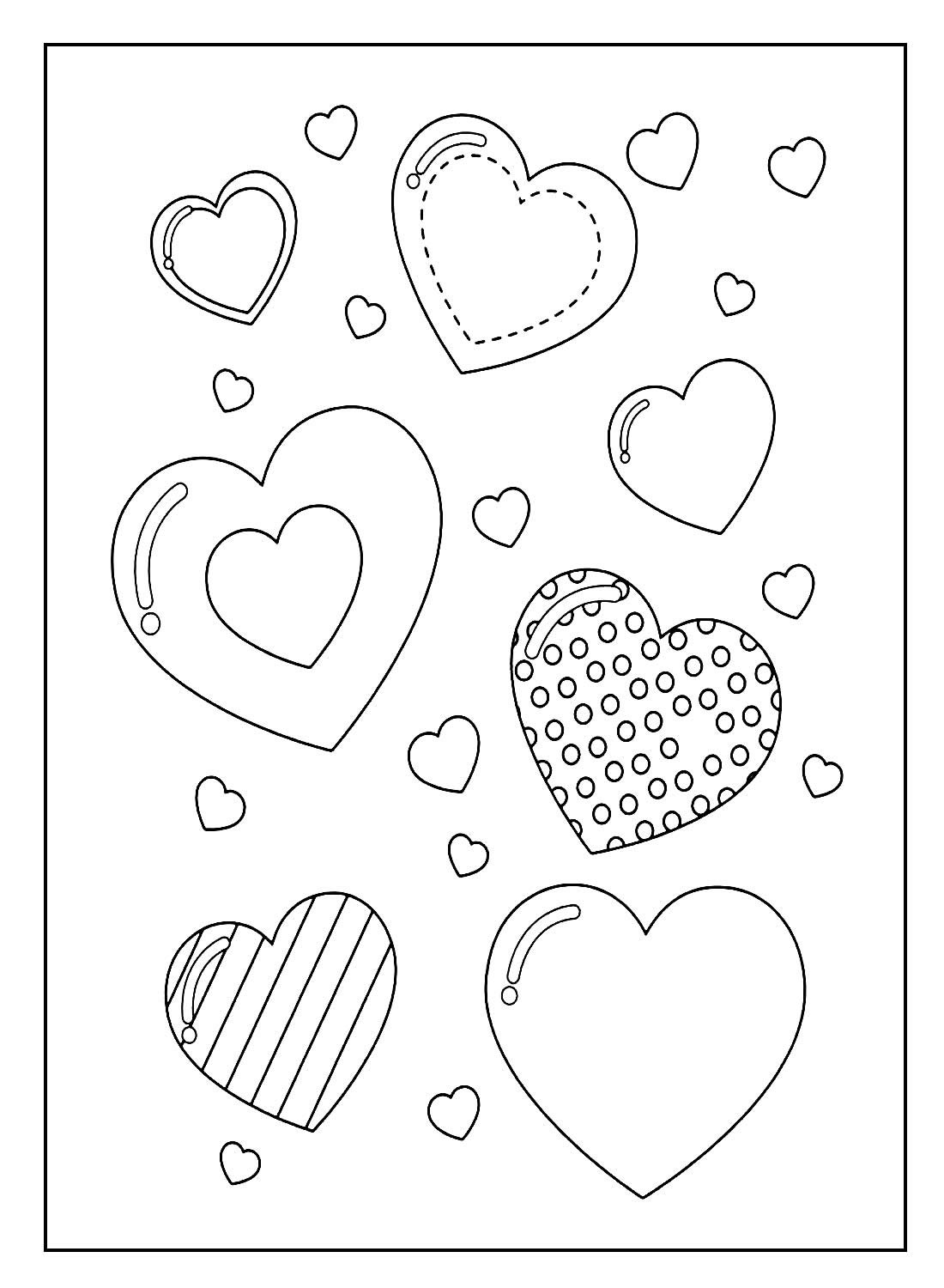 Herz Ausmalbilder 299